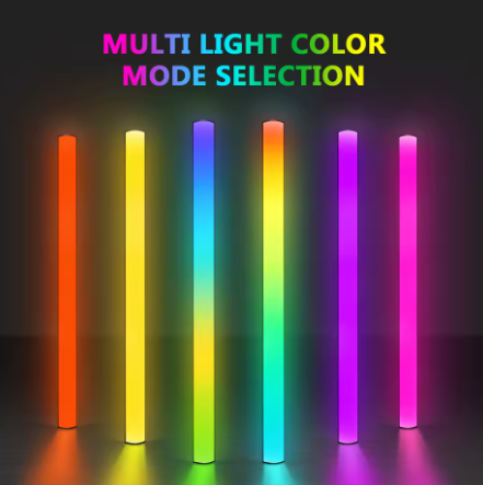 RGB Display downward light bar dimmable LED dynamic rainbow effect