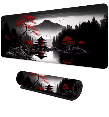 300x700x2MM Sakura Scenery Mouse Pad Large Anti-Slip Rubber Gaming MousePad